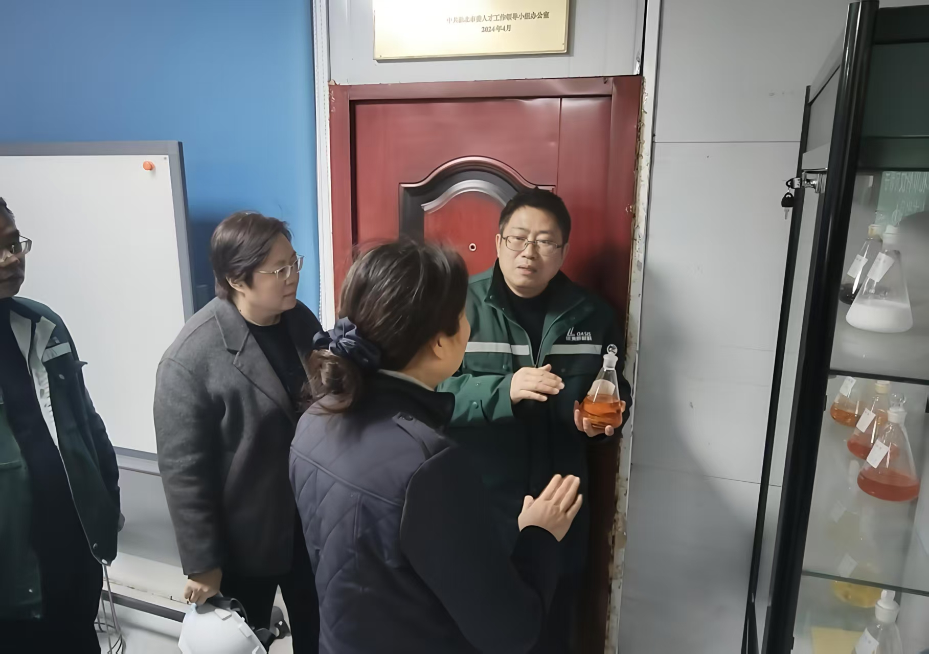 淮北市科技局领导莅临指导